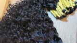 Cabelo Indiano Cacho permanente a partir de 40 cm