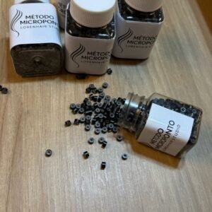 Micro link com silicone 5mm 1000 peças